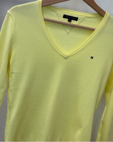 Svetr dámský Tommy Hilfiger žlutý